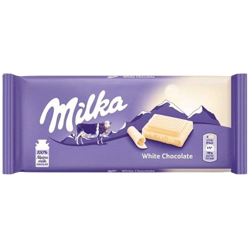 Milka Chocolate Bar White